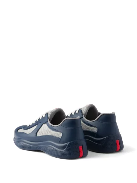 Ciclism material textil sneakerși Prada albastru