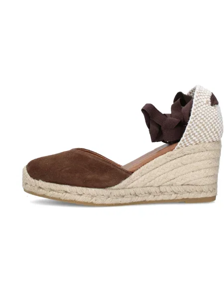 Espadrilky Viguera hnedá