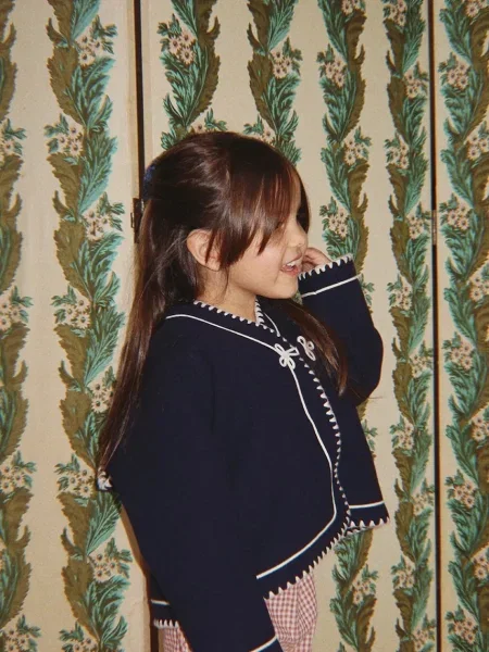 Konges Sløjd палто за деца с добавена вълна ELMA WOOL COAT