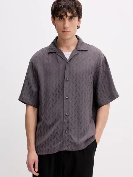 HUGO koszula Espino szara