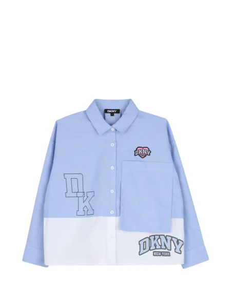 Koszula dziecięca Dkny niebieska
