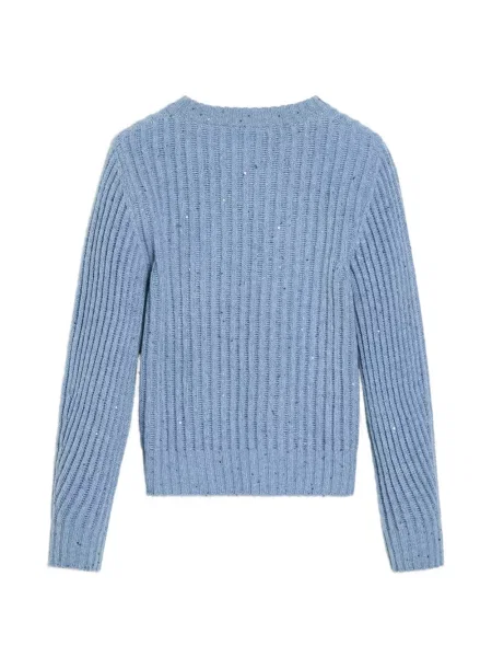 Sweter dziecięcy Brunello Cucinelli niebieski