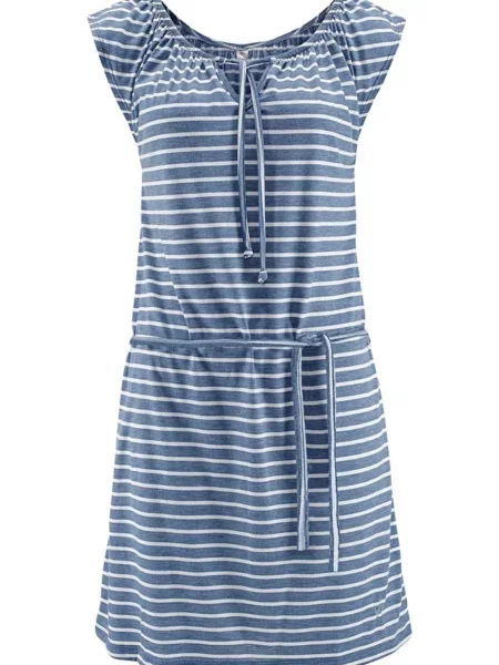 VENICE BEACH Rochie de plaja / albastru porumbel alb