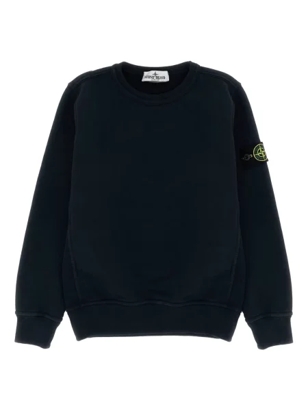 Sweter dziecięcy Stone Island czarny