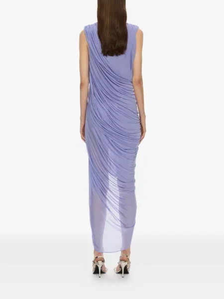 Rochie midi Christopher Esber violet