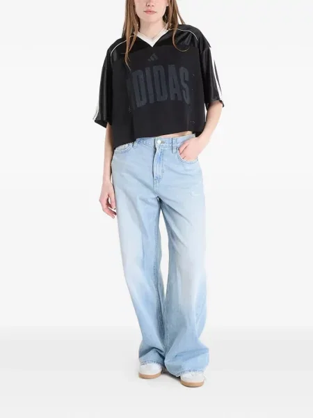 Tricou Adidas plasă gri