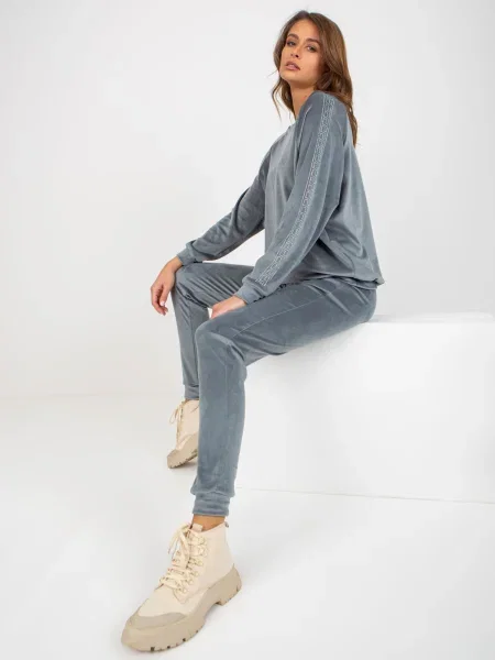 Komplet dresowy Relevance szary