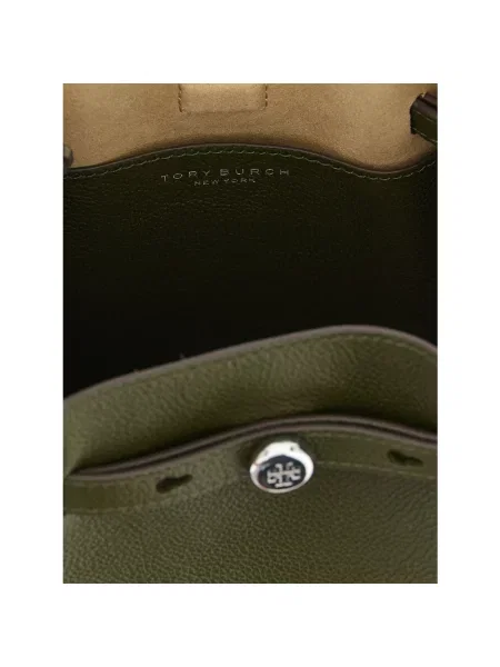 Tory Burch torebka tote skórzana Romy zielona