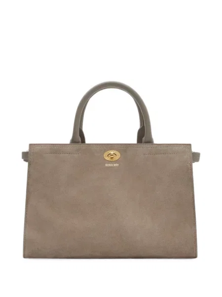 Geantă shopper Burberry maro