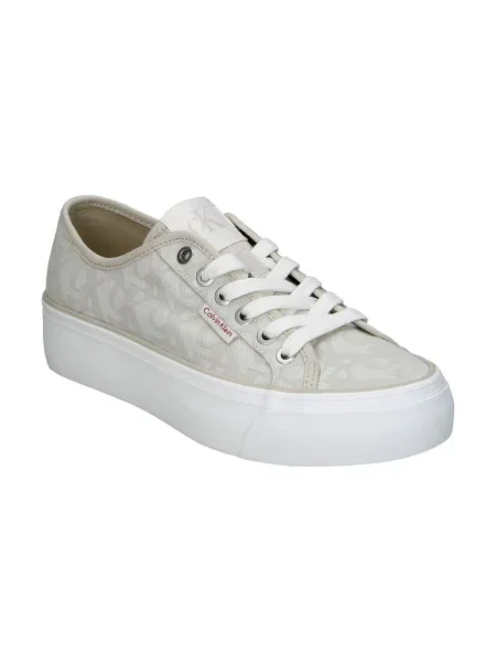Sportcipők Calvin Klein Jeans Vulc Flatf Jacquard Aop bézs