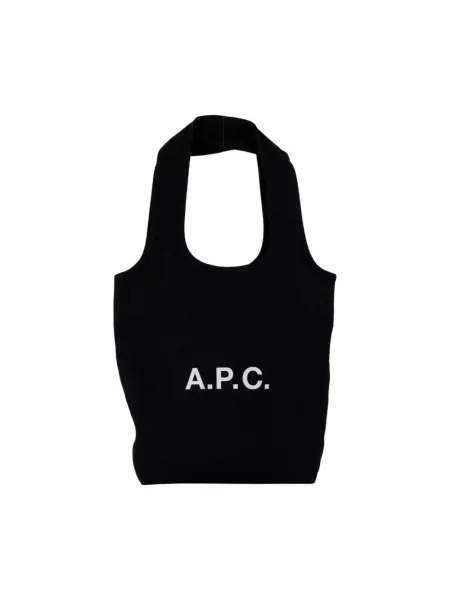 Mała shopperka A.p.c. czarna