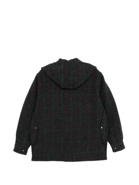 Яке Engineered Garments с качулка джобове с капаци сиво