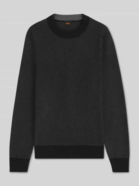 Sweter Boss Orange z kapturem czarny