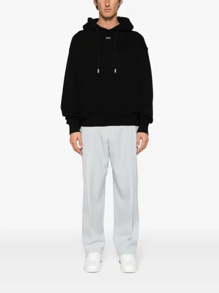 Hanorac cu glugă Off-white alb