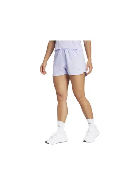 Pantaloni scurți Adidas alergare violet