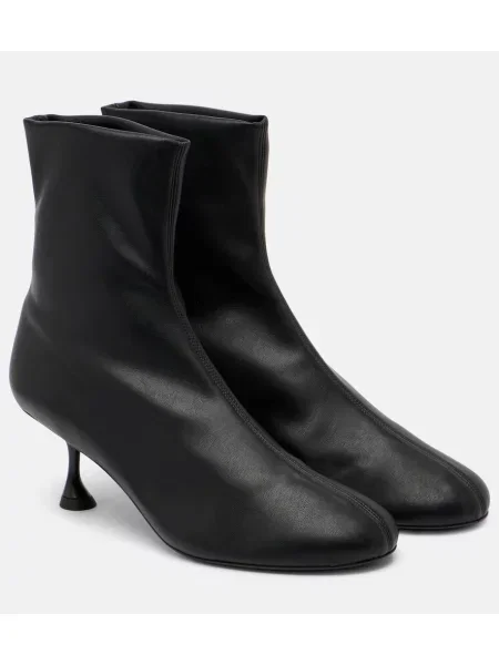 Cizme scurte Proenza Schouler din piele negru