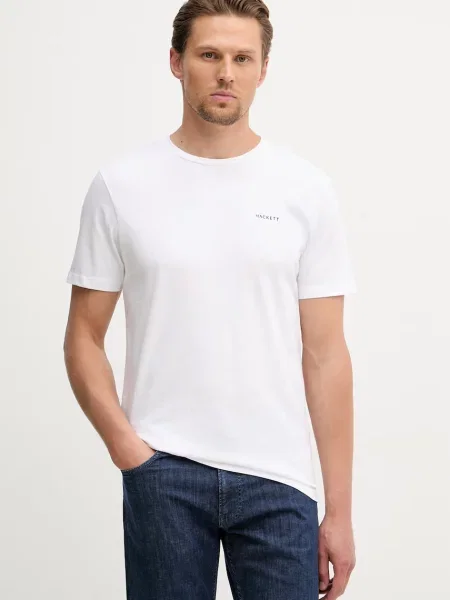Hackett London tricou pentru bărbați din alb