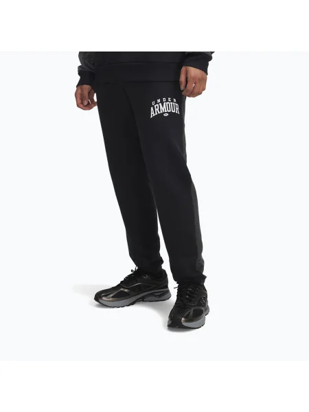 Polar Under Armour polarowy z nadrukiem czarny