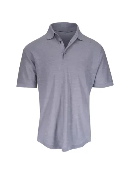 Tricou polo Brioni gri