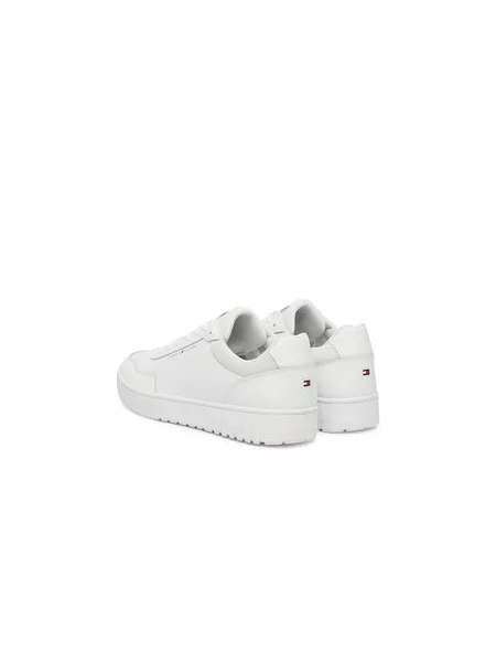 TOMMY HILFIGER Nizke superge BASKET CORE LITE temno siva bela