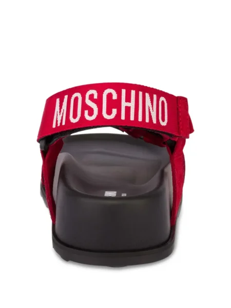 Sandale Moschino cu imagine roșu