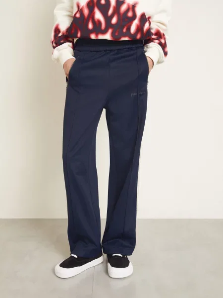 Palm Angels Sportovní Kalhoty tmavě modrá