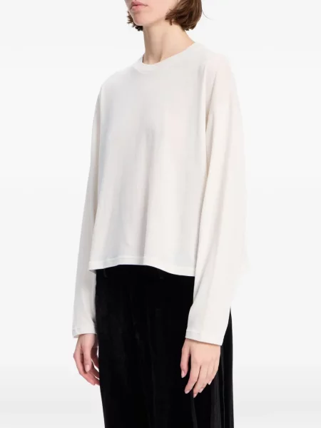 Lung tricou Ann Demeulemeester cu imagine