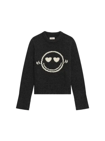 Sweter Zadig & Voltaire szary