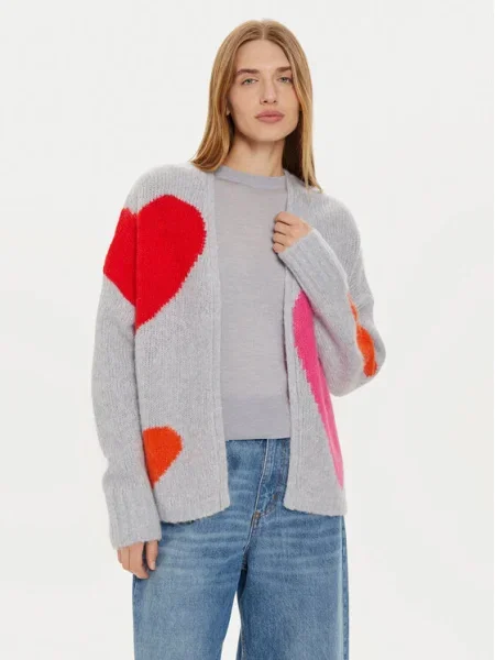 Frieda & Freddies Cardigan gri