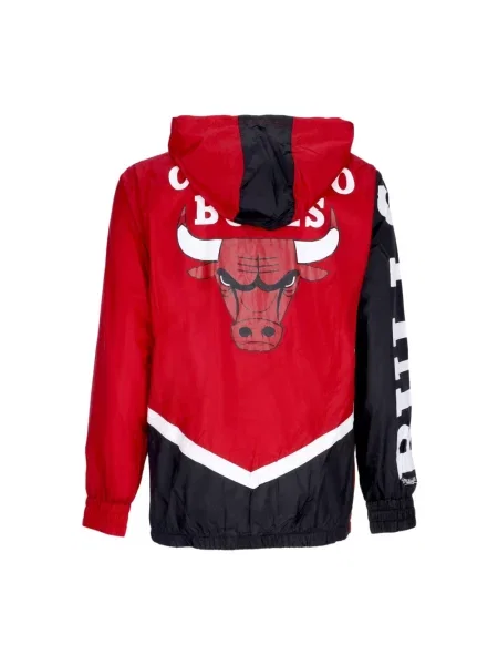 Wiatrówka Mitchell & Ness czerwona