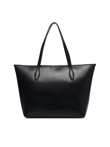 BOSS shopper torba za žene od imitacije kože Sandy Shopper crna