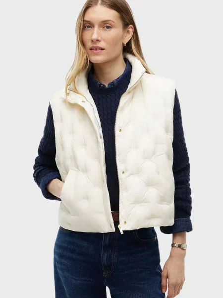 Пуховий жилет Tommy Hilfiger білий