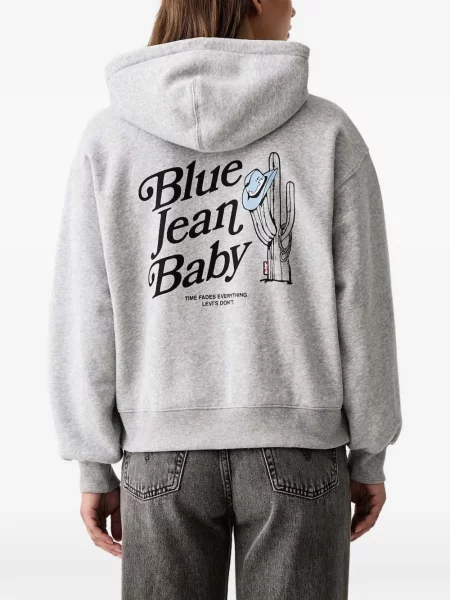 Scurt cămașă de blugi Levi's® din dantelă cu cordon gri