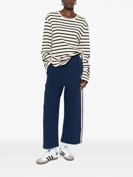 Balerini Adidas alergare cu cordon tricotate negru