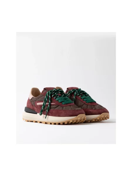 Sneakersy D.a.t.e. brązowe