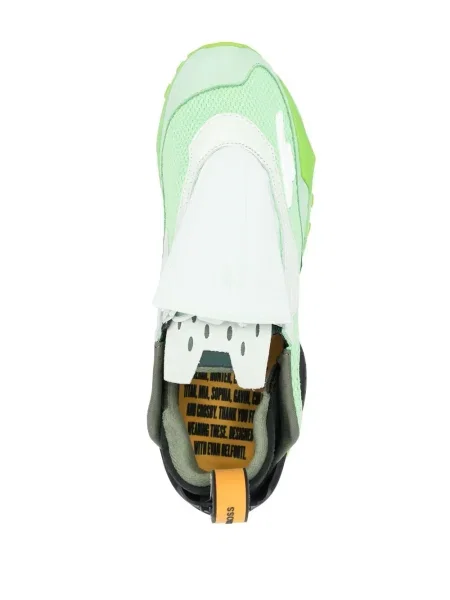 Sneakerși Reebok Zig Kinetica cu șireturi din dantelă verde