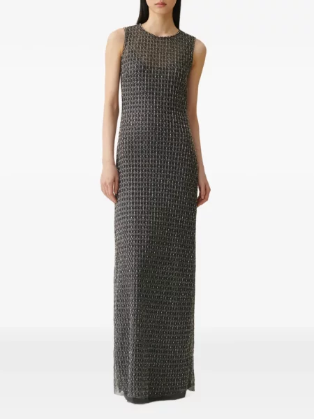 Rochie maxi Fabiana Filippi gri