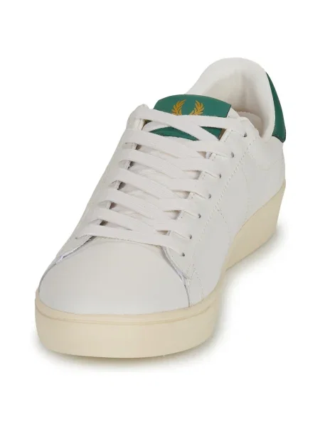 Pantofi Fred Perry din piele alb