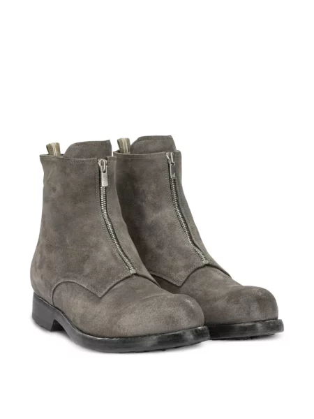 Botine Officine Creative zdrențuiți gri