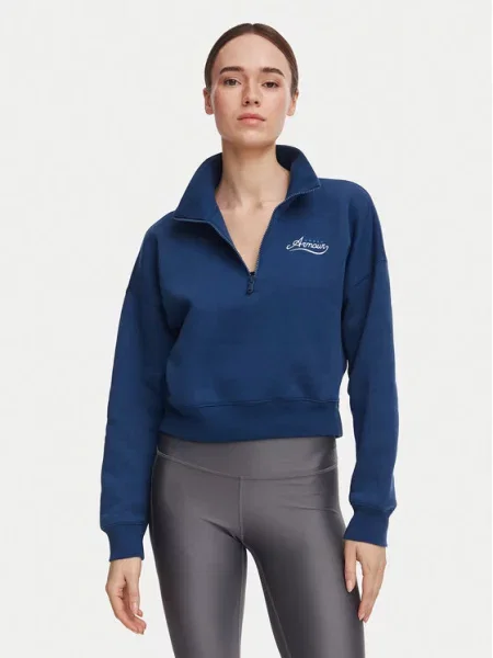 Under Armour Pulóver Ua Rival Fleece Varsity Sötétkék