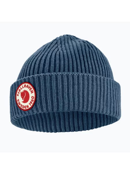 Fjallraven czapka z dodatkiem wełny Lite niebieska