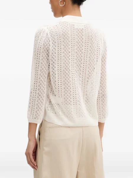 Cardigan Vicolo tricotate alb