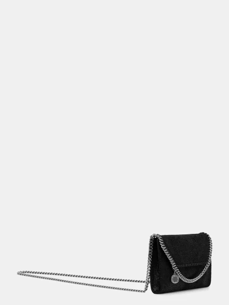 Torebka crossbody Stella Mccartney skórzana czarna