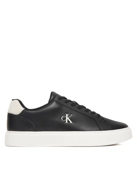Calvin Klein Jeans Niske tenisice CLASSIC / bijela crna