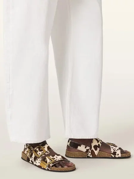 Кожаные босоножки Allsaints