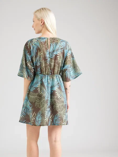 ABOUT YOU Rochie Fabiola azur / oliv / pastel verde