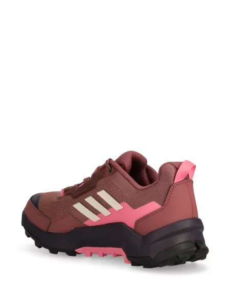 Sneakersy Adidas Terrex w paski z nadrukiem skórzane czarne