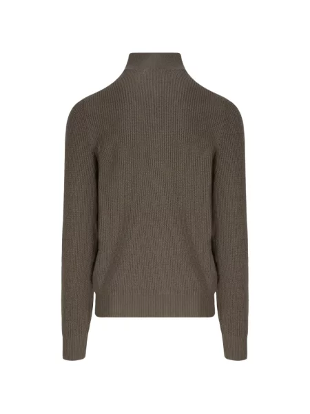 Cardigan Brunello Cucinelli tricotate verde