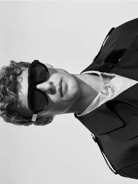 Reserved Ochelari de soare tip aviator negru