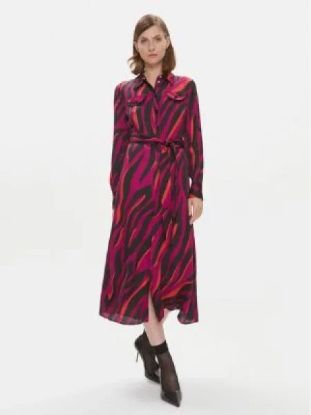 Pinko Rochie tip cămașă Assente roz